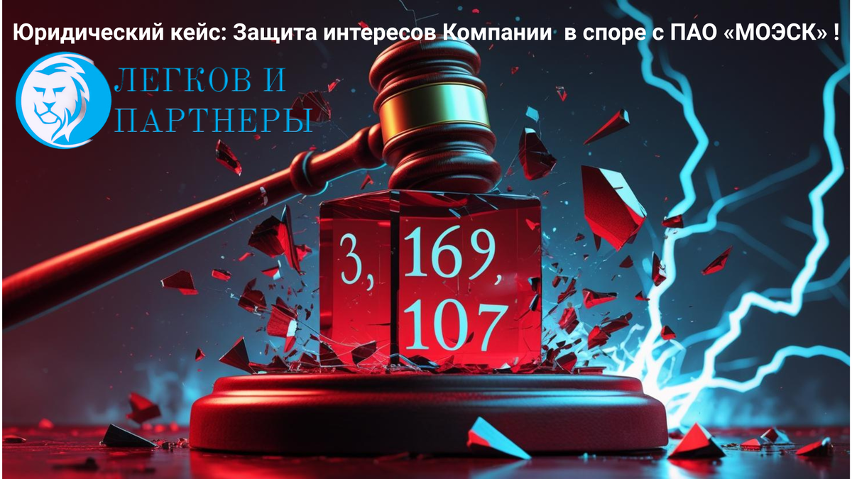 Успешная защита оператора связи от претензий ПАО «МОЭСК» в Арбитражном суде Москвы. Отказ во взыскании 3,1 млн руб. за «бездоговорное потребление». Ключевые аргументы: недоказанность факта, злоупотребление правом монополистом.