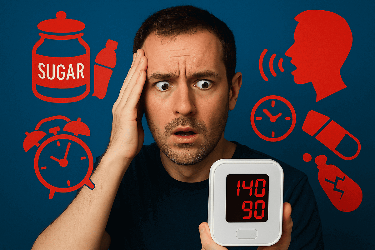    От разговоров до обезвоживания — неочевидные враги вашего здоровья, которые повышают давление.