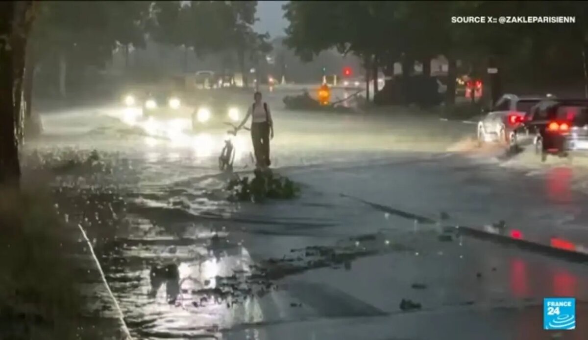    Фото: скриншот из видео СМИ Франции.