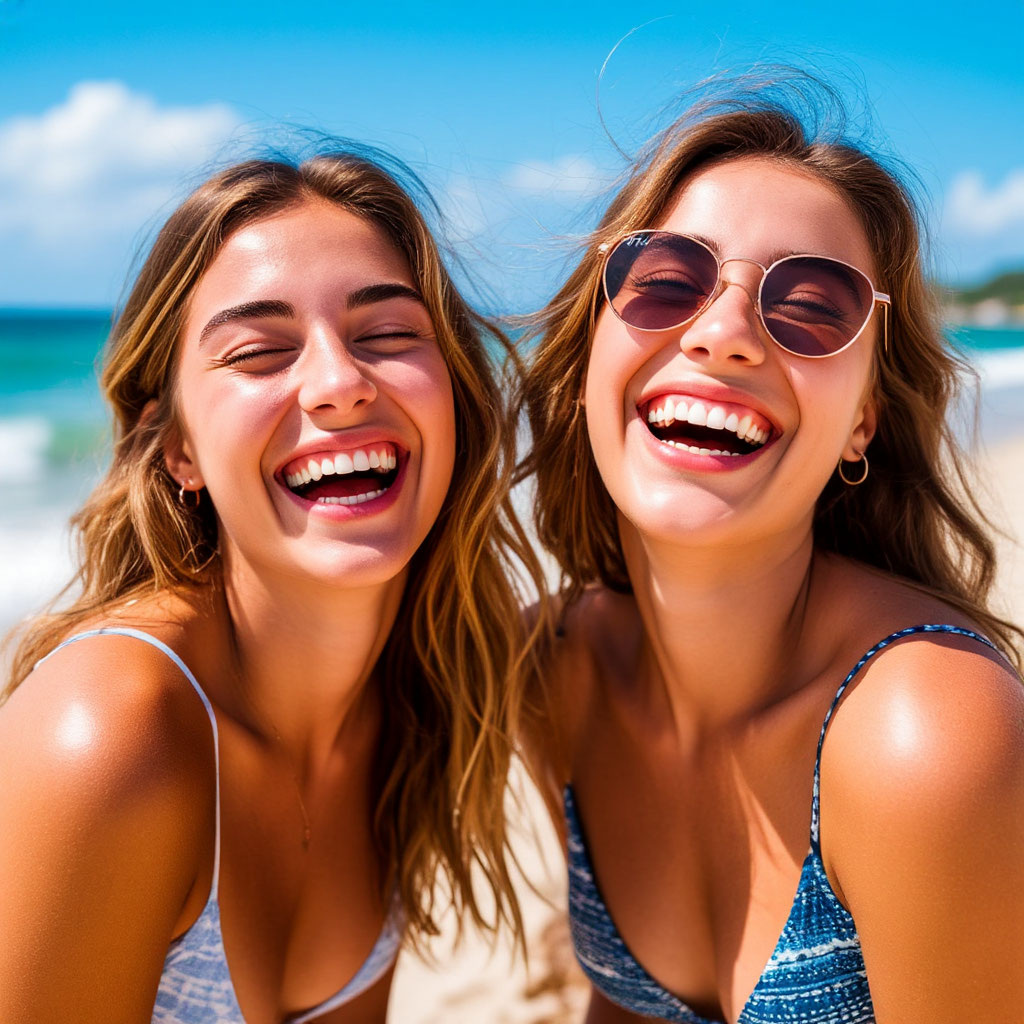 Россия: смешные анекдоты о курортных романах. Фото из нейросети