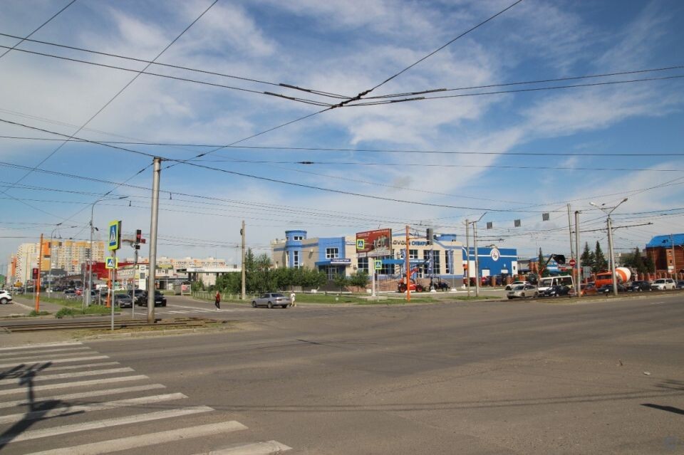    Трамвайный переезд на пересечении улиц Попова и Балтийской. Источник: barnaul.org