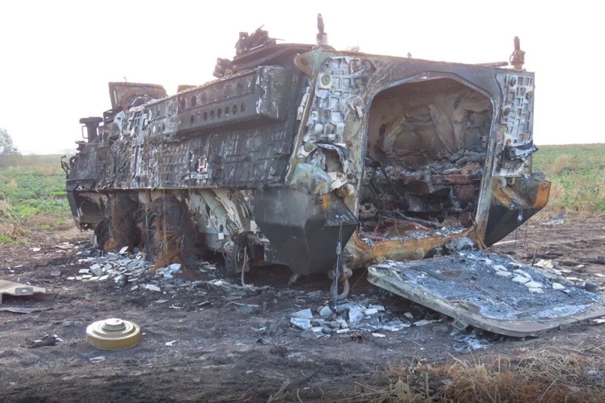    Уничтоженная техника ВСУ