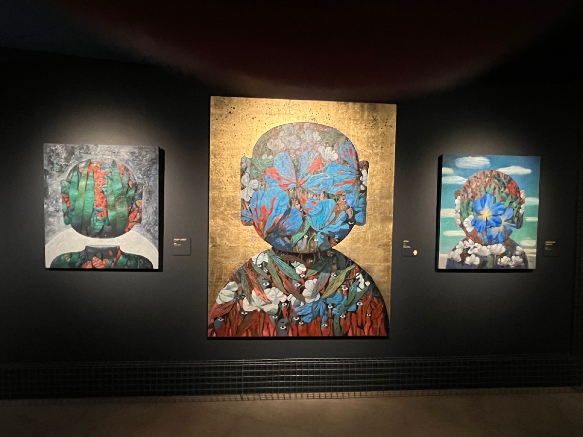 Фото автора. На выставке.