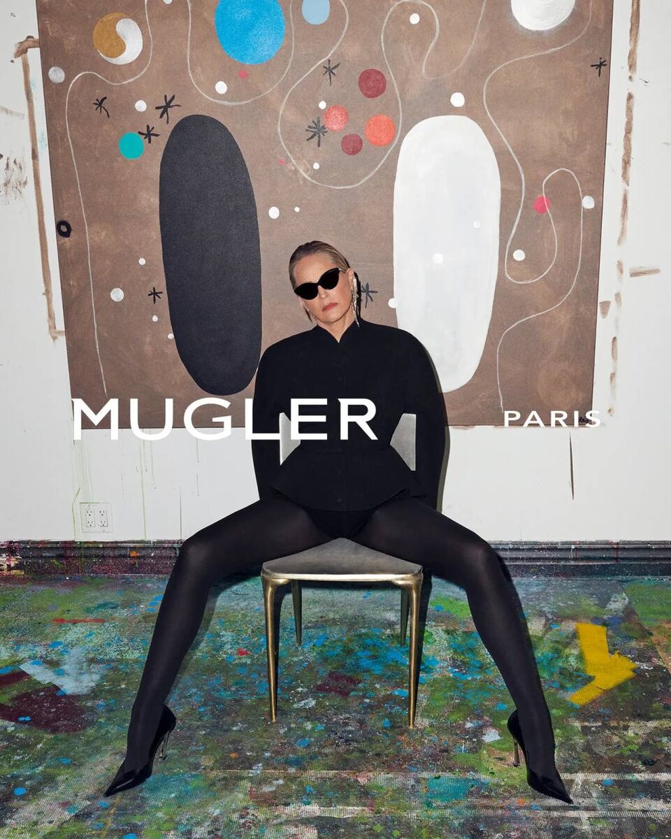    Шэрон Стоун стала лицом капсульной коллекции Mugler Re/Edit (фото 3)