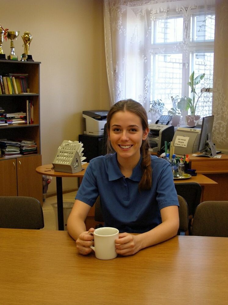 В учительской