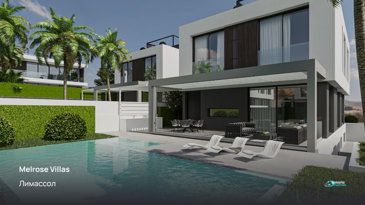 Пример кипрской виллы в Лимассоле