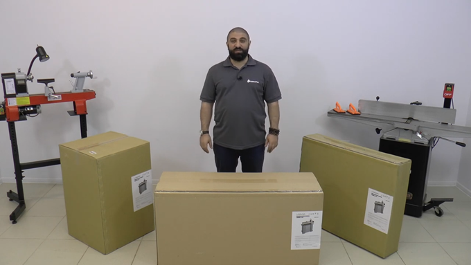 Собираем и настраиваем барабанный шлифовальный станок Laguna 25|50