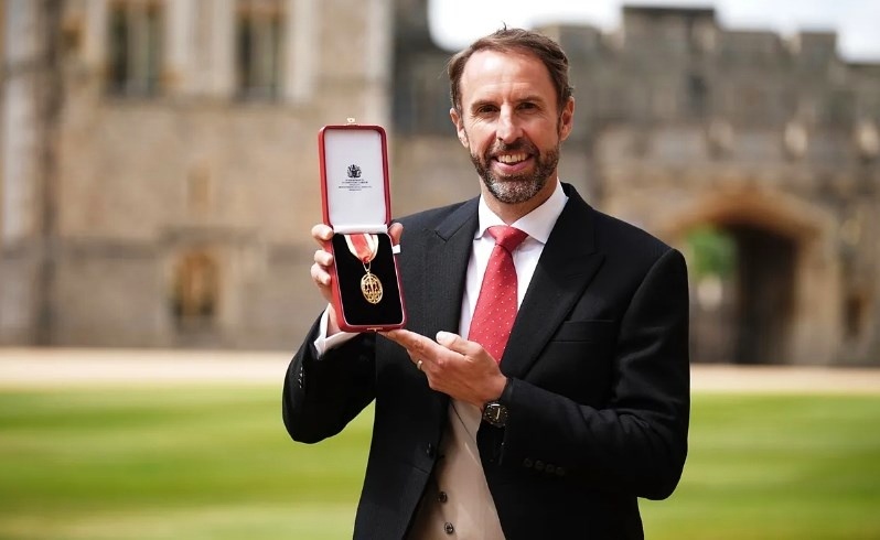 Экс-тренер сборной Англии по футболу Саутгейт официально посвящен в рыцари