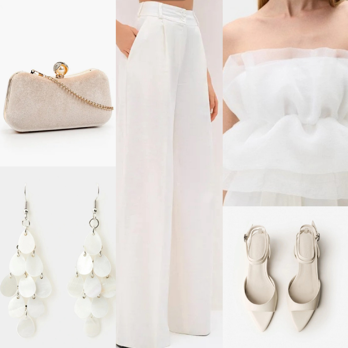 Леди в белом. Всегда такие образы смотрятся свежо и особенно выигрышно с легким загаром.