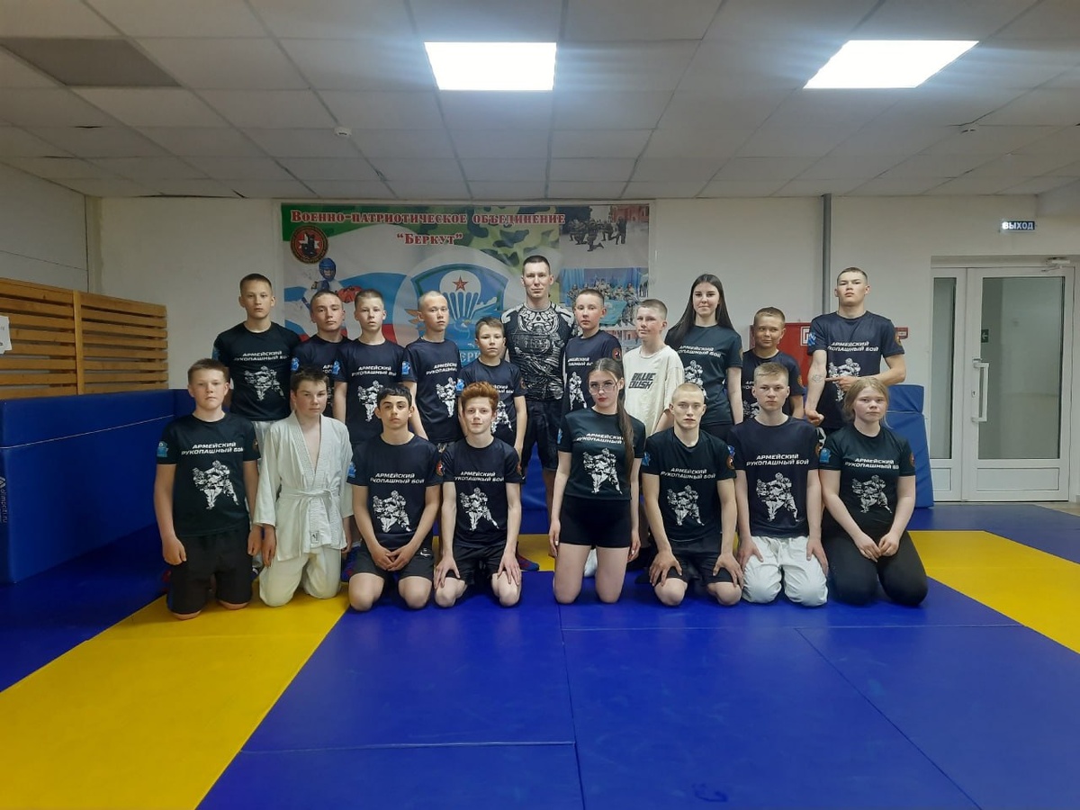 Воспитанники ВПО «Беркут».