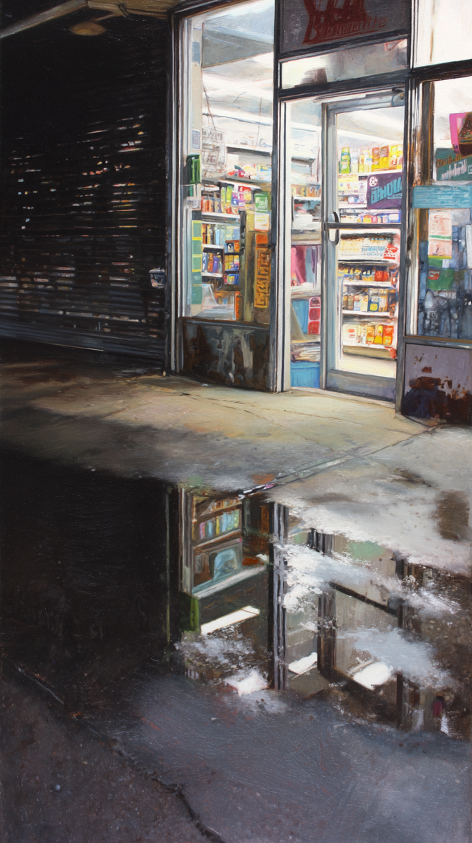 Картина: Ночной минимаркет