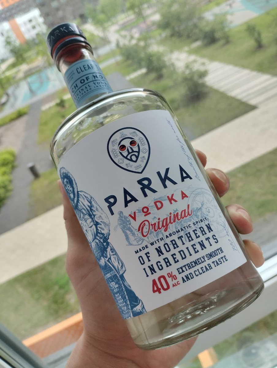 Новый дизайн водки «Парка»