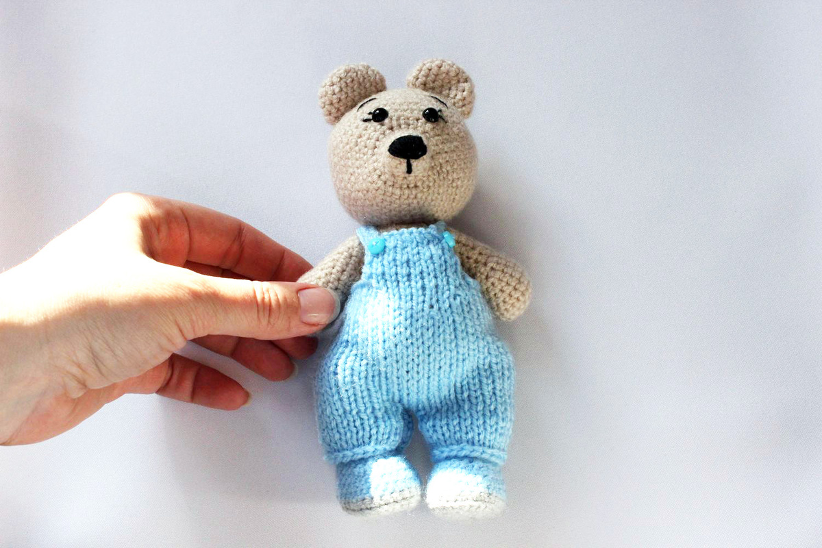 медведь крючком