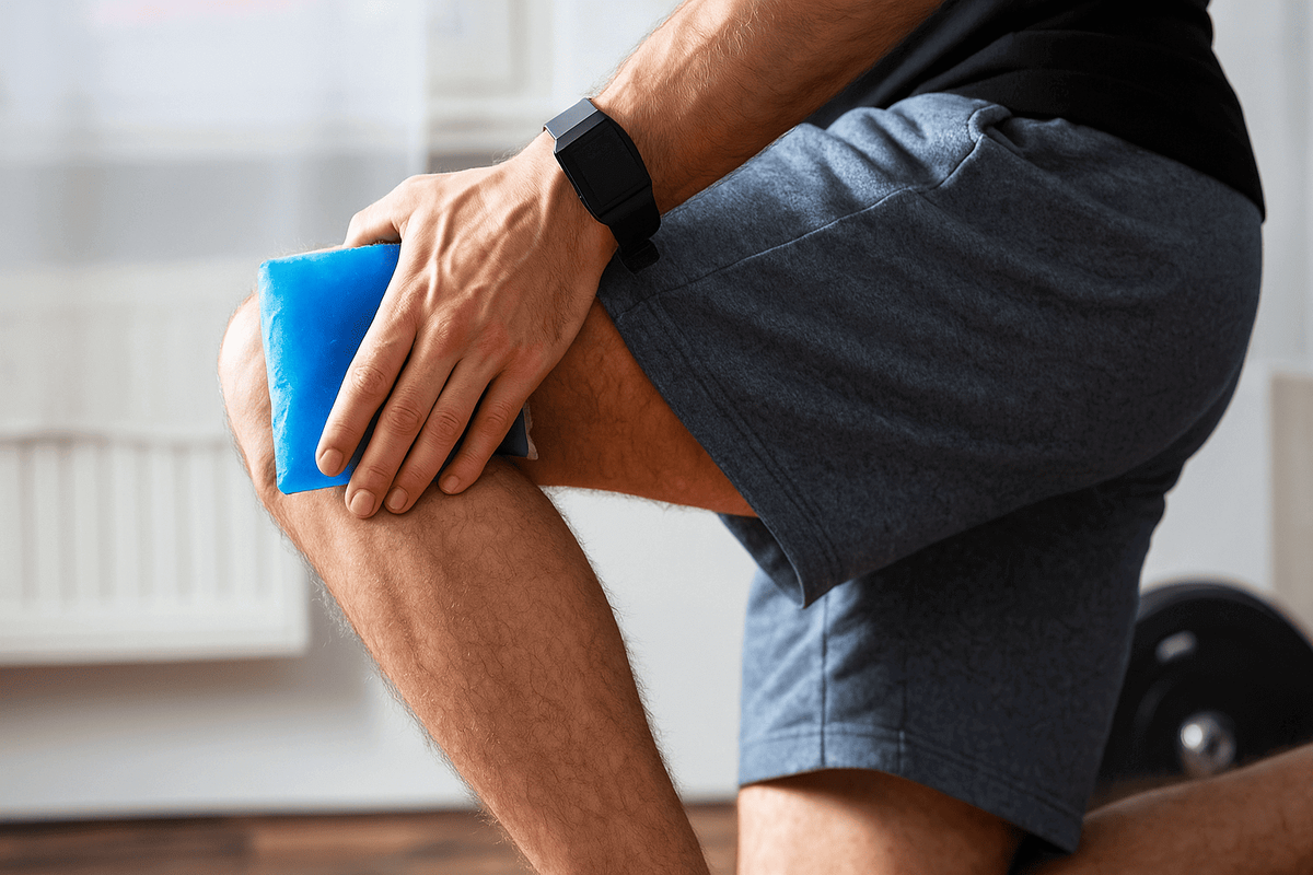    Холодные компрессы для свежих травм и воспалений.