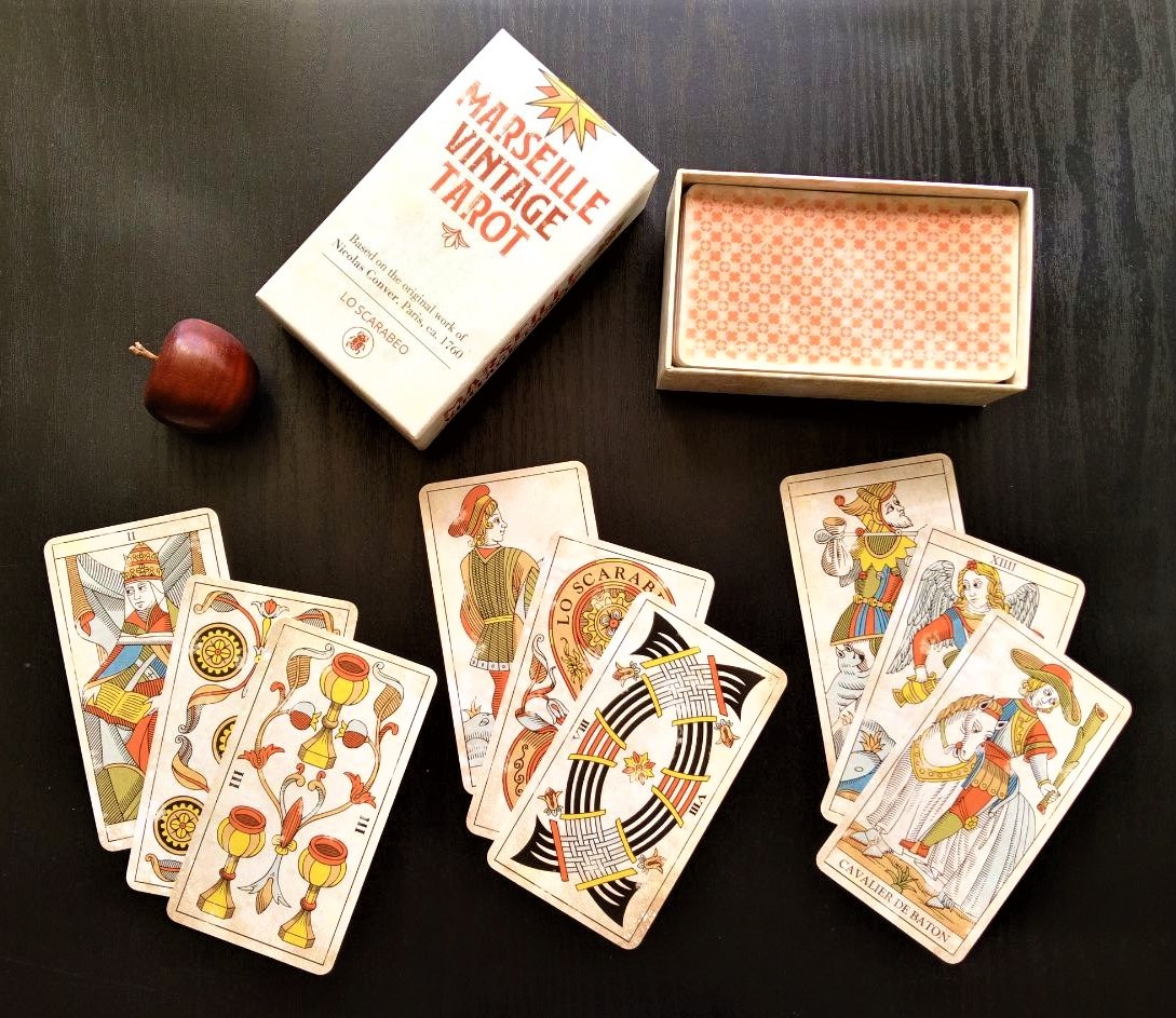 Ответ смотрим на колоде "Марсельское винтажное таро"