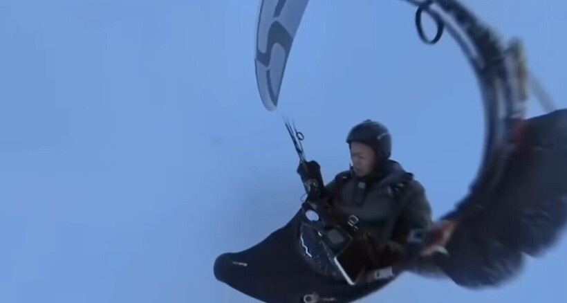    Лететь навстречу небу и морозу: парапланериста унесло на высоту 8500 метров