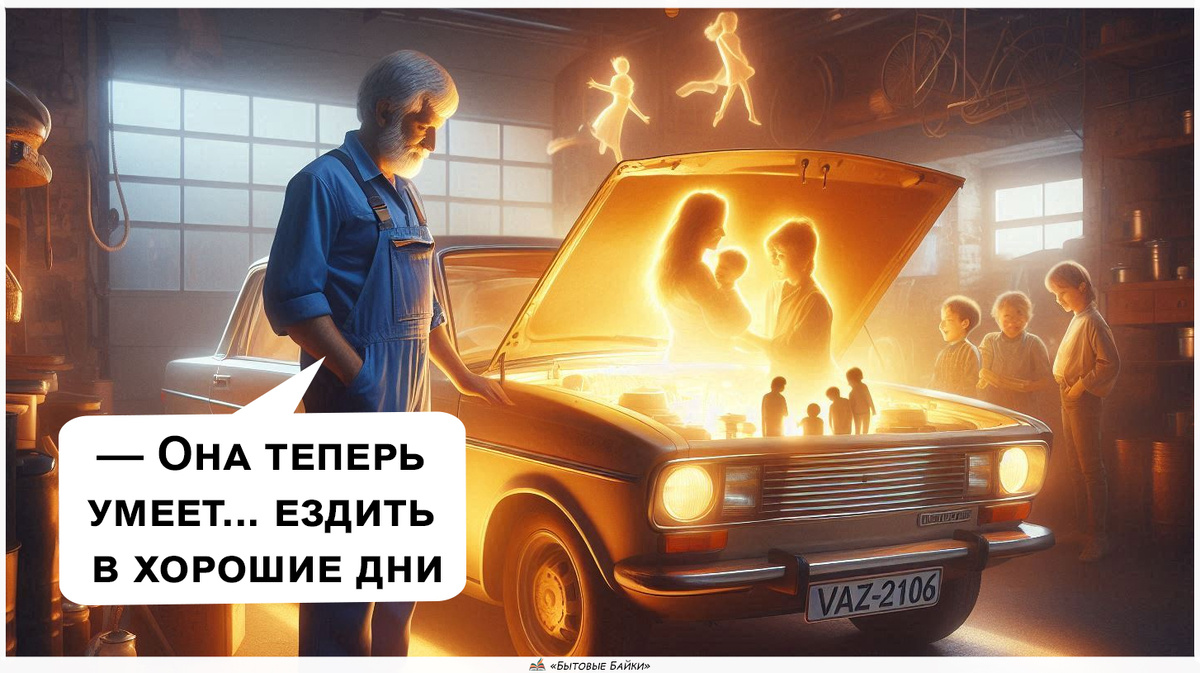 Как мои "Жигули" научились ездить в прошлое - Рассказ