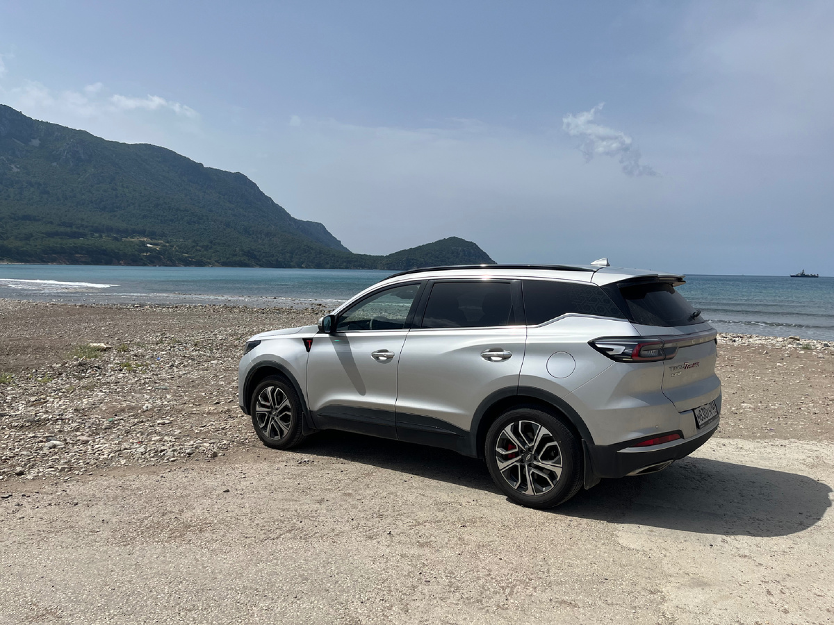 Фото автора канала. Доехали на машине до Средиземного моря.