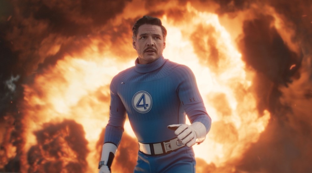     Кадр из фильма «Фантастическая Четверка: Первые шаги» (2025)