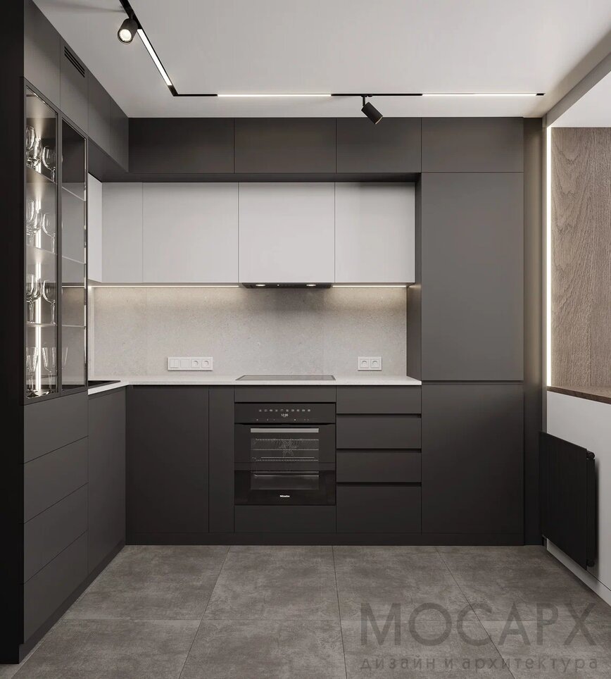 Проект кухни в г. Москва. 