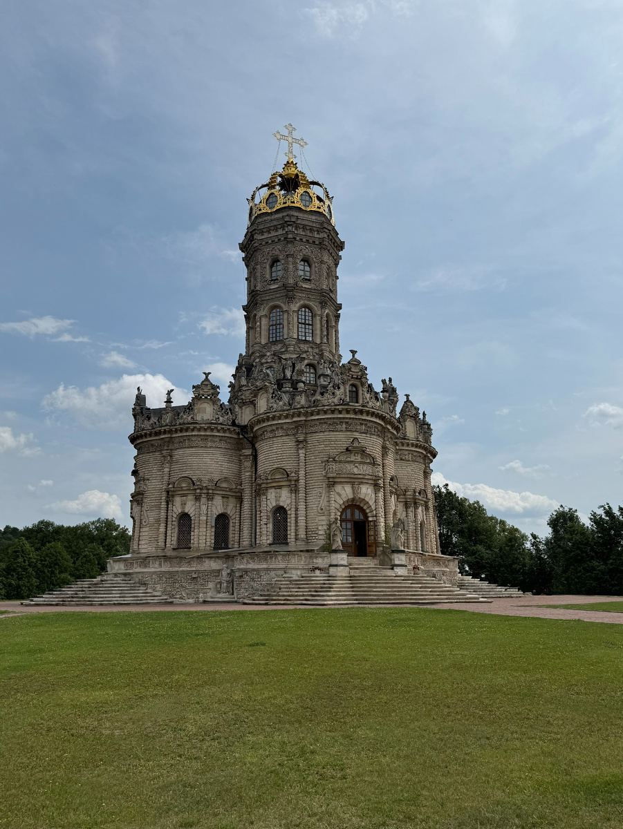 Фото автора канала. Знаменская церковь.