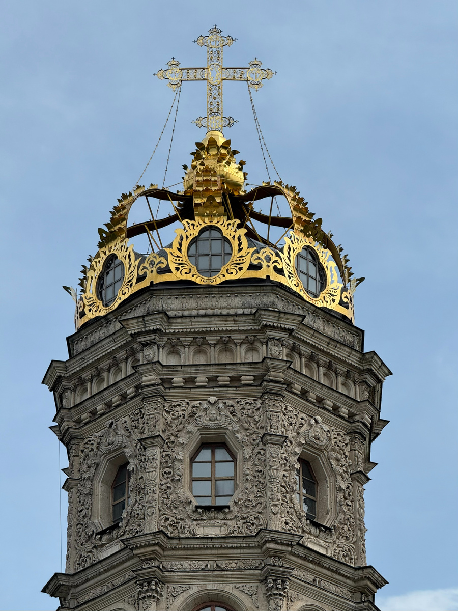 Фото автора канала. Знаменская церковь.