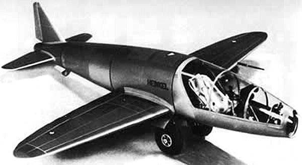 Макет второго прототипа Не176. Фото из интернета