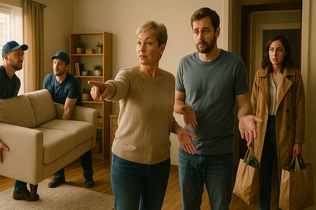 Когда свекровь привезла диван, я поняла: меня уже заменили