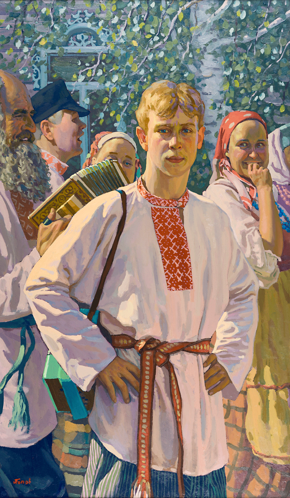 «Позабылись родимые дали». Художник Павел Попов