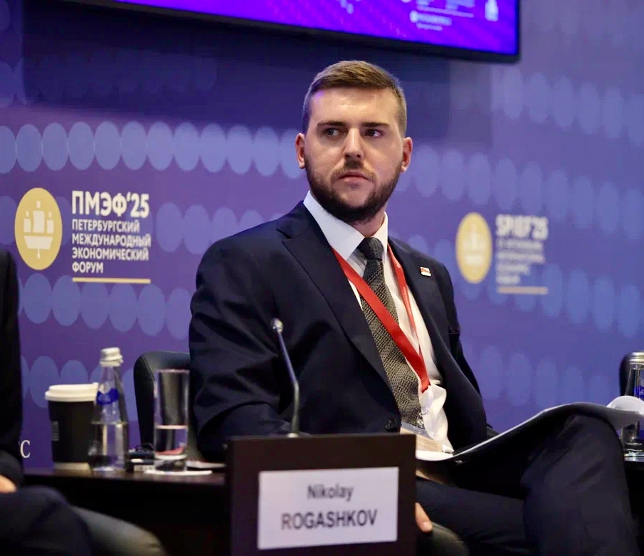 Николай Рогашков на ПМЭФ-2025