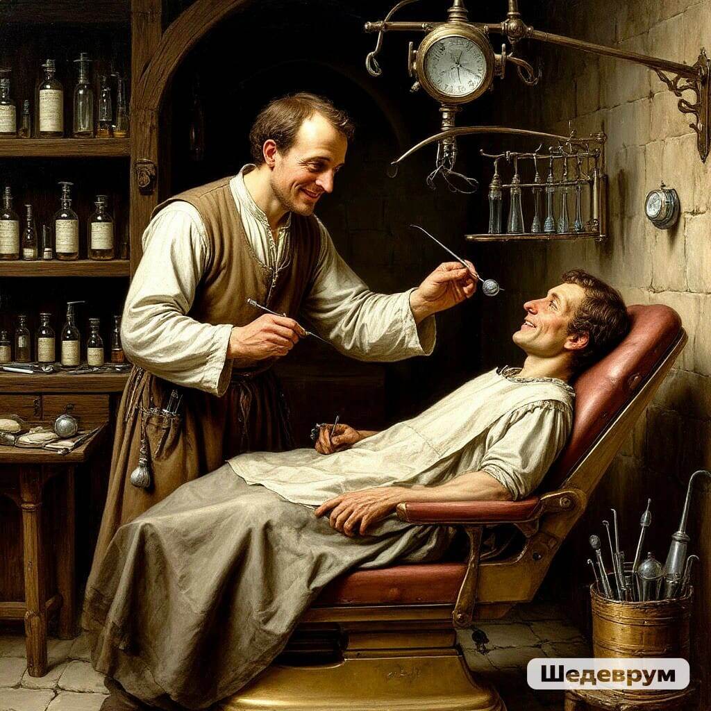 Как все радостно и улыбчиво. Нейросеть отказалась рисовать ужасы. 