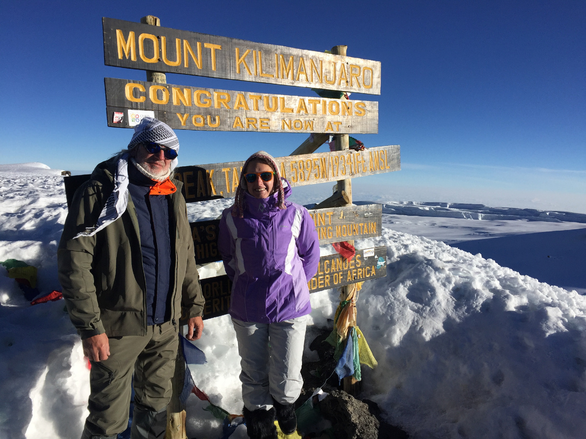 Папа не только покорил Килиманджаро вместе со мной, но и был главным зачинщиком этой авантюры
