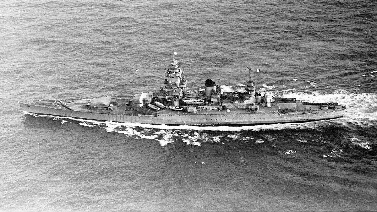 Линейный корабль «Дюнкерк».