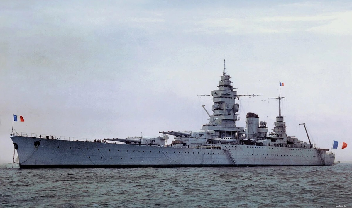 Линейный корабль «Страсбург».