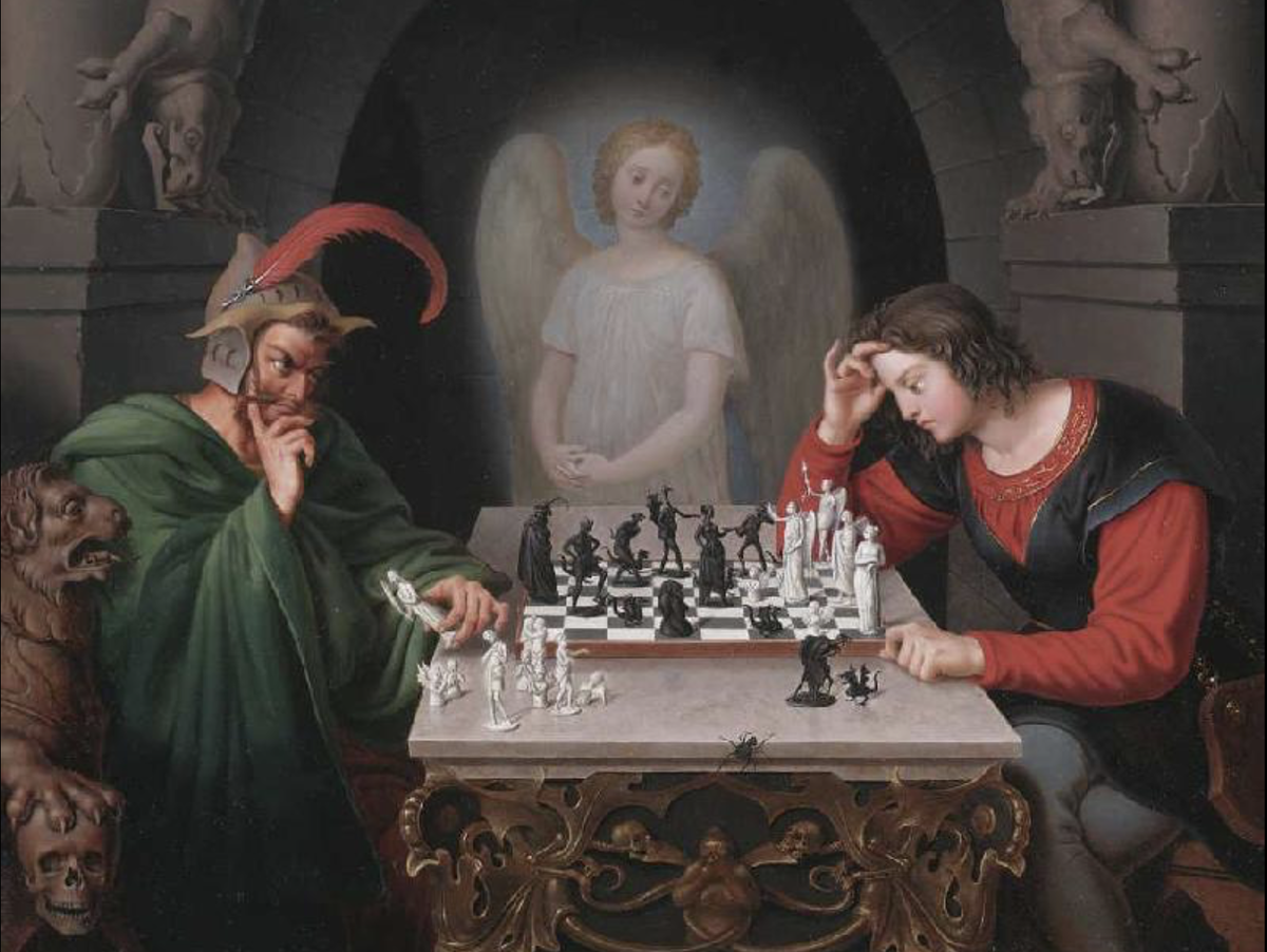 Фридрих Август Мориц Ретч. Шахматисты.