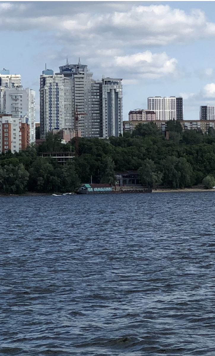 Грузовая переправа «Октябрьский спуск». Фото автора.
