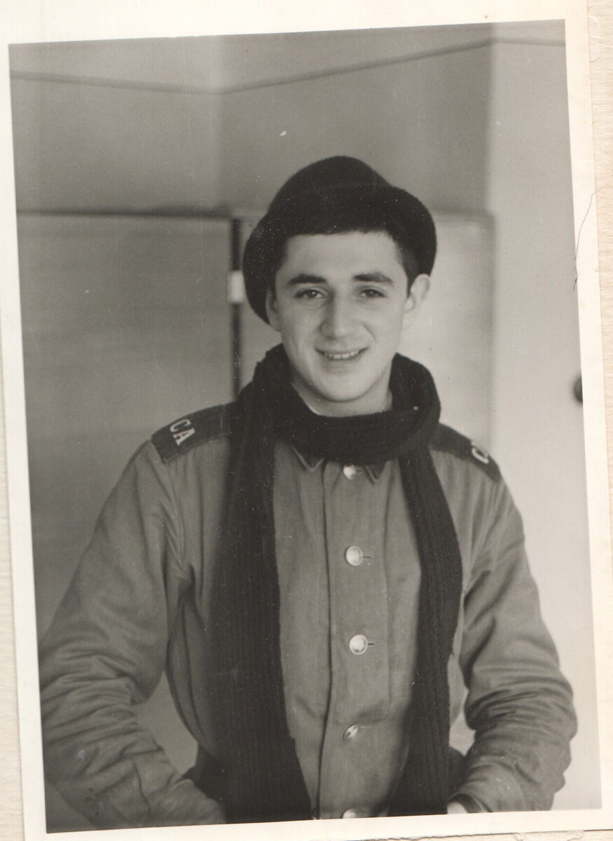 
С. М. Якерсон. В учебке. 1978 г.