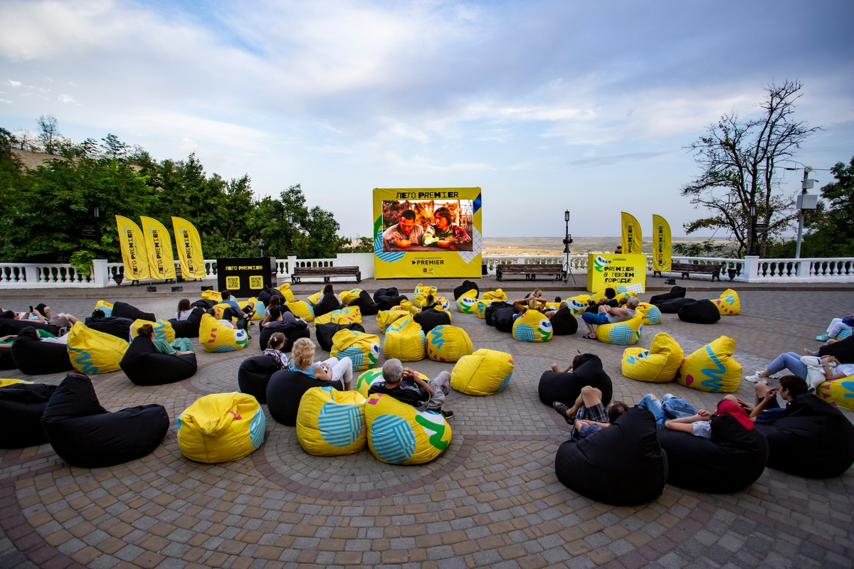 Кинотеатр под открытым небом
Фото с сайта администрации Евпатории