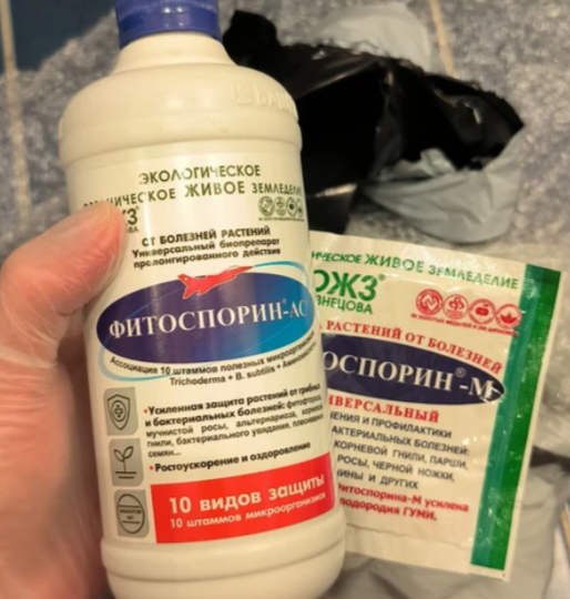 Фитоспорин многие разводят не правильно, поэтому нет результатов