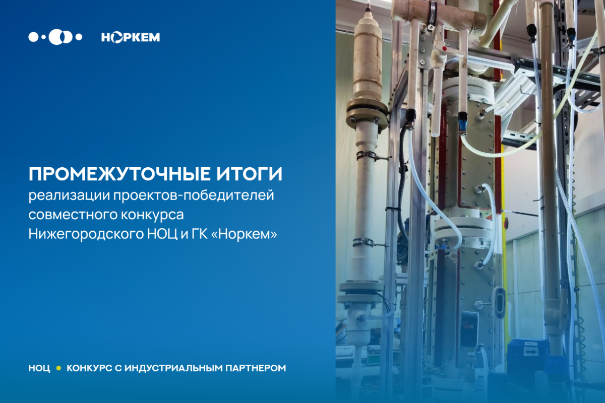    Ученые завершили фундаментальные исследования по двум проектам в области химии, получившим поддержку Нижегородского НОЦ