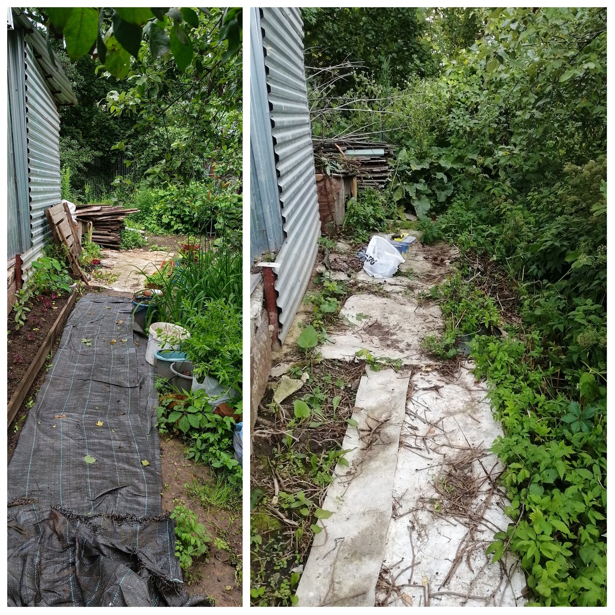 Да уж. Кто бы подумал, что под этим белым линолеумом еще несколько слоев другого линолеума, рубероида и кое-где металла 🤭