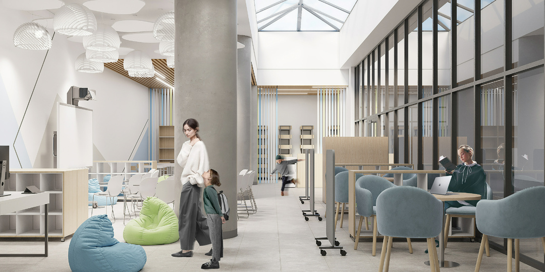 Кейс студии ПАРТ-А — образовательный комплекс (школа+детский сад) на 575 (400+175) мест в Москве!