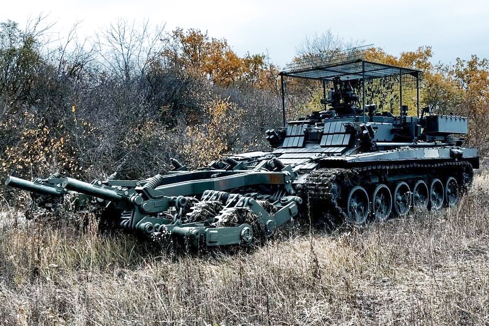 Работа БМР-3М «Вепрь» в зоне СВО.