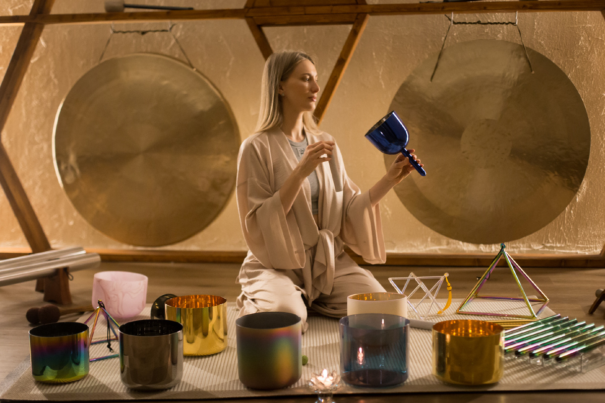 Обучение игре на кристаллических инструментах