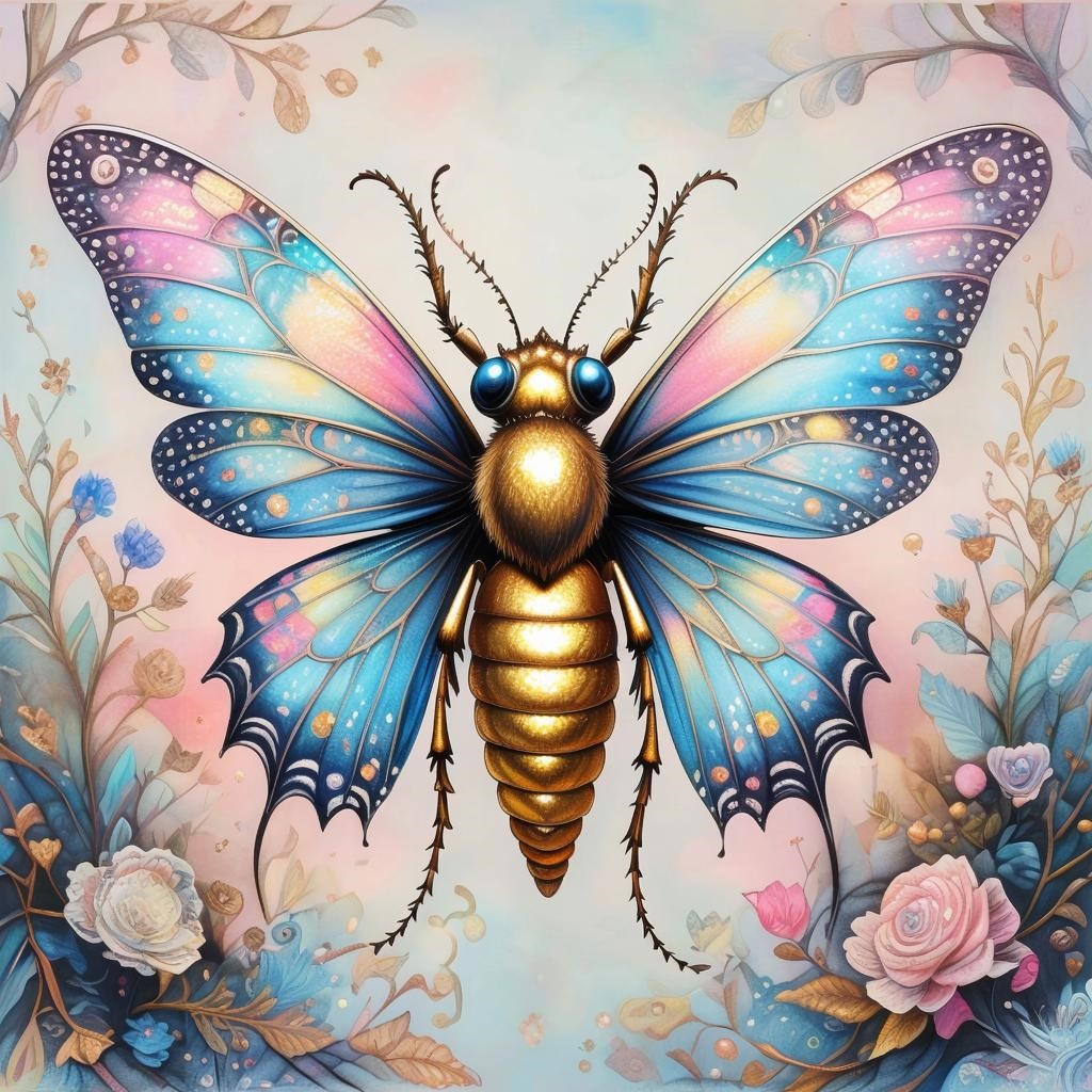 Позолоченное брюхо у не совсем мухи