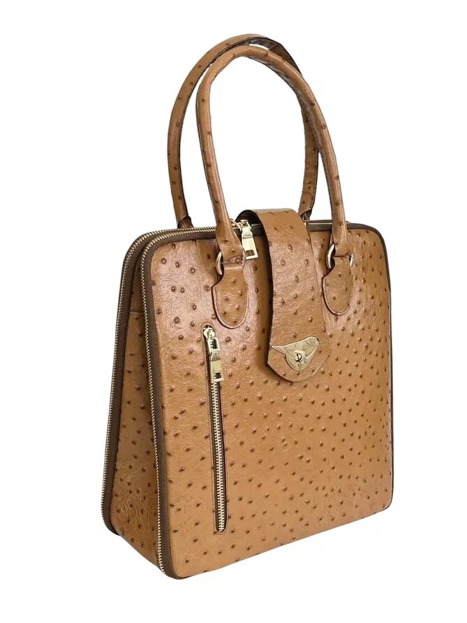 Кожаная сумка "Нея-20". Ателье Ирины Берзиной.