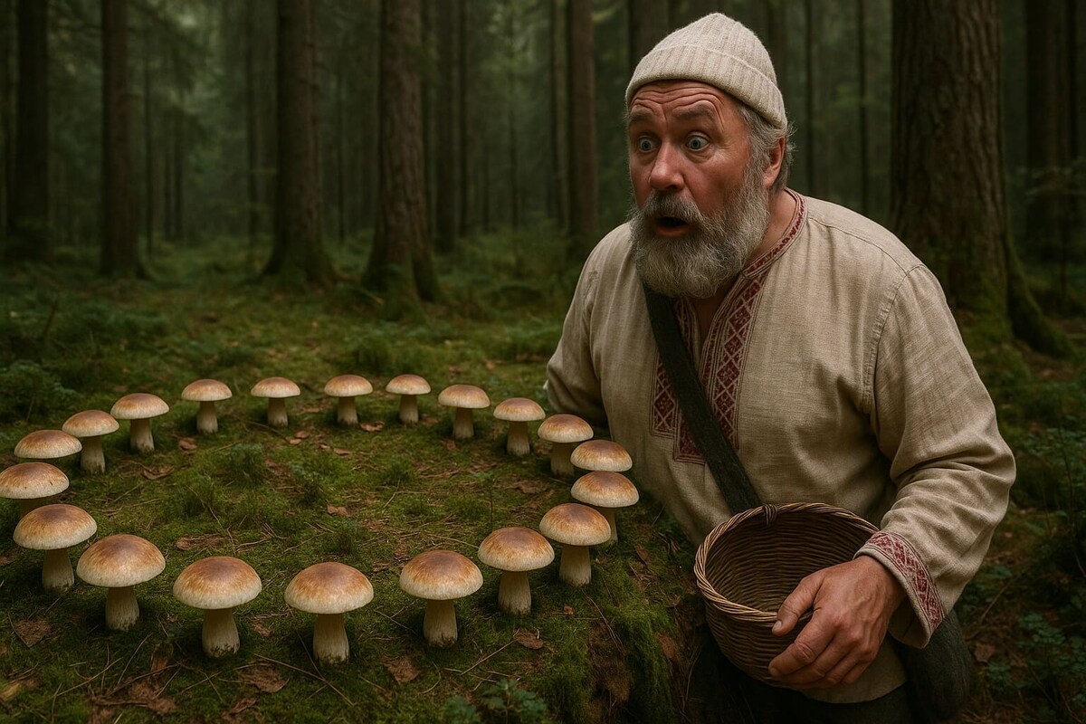    В легендах считалось, что, если войти в ведьмин круг, можно потерять рассудок