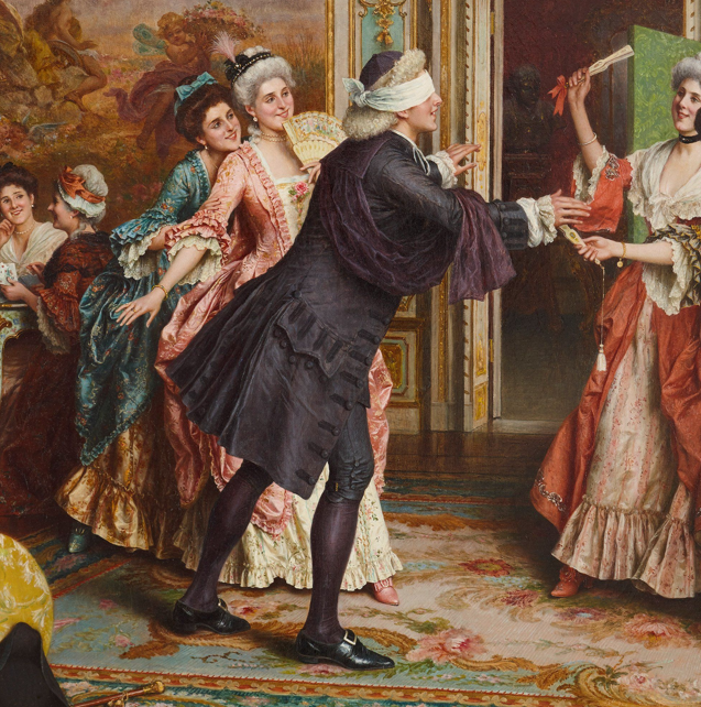 "Слепая игра" Артуро Риччи.