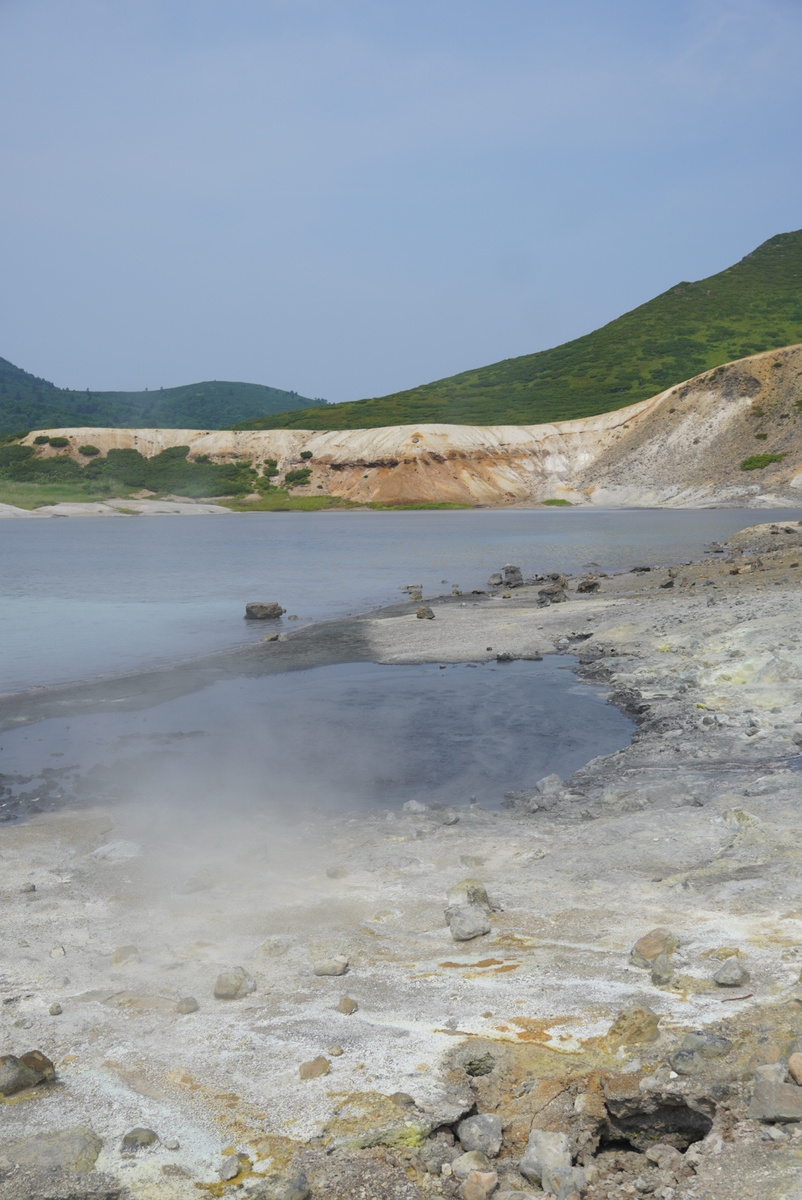 озеро Кипящее, остров Кунашир