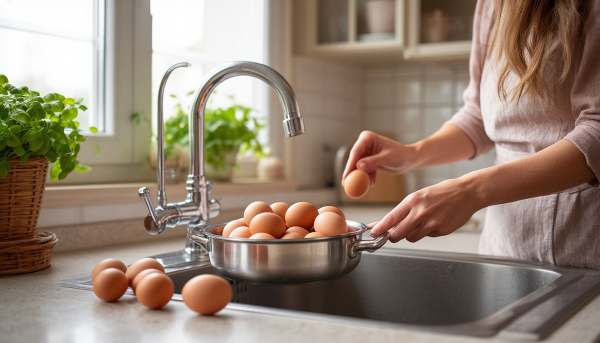    Почему нельзя класть яйца после варки в холодную воду - запомните раз и навсегда